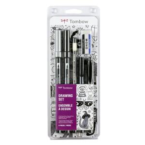Tombow 56303 Drawing Set 6-Pack. Includes all the products you need to create doodles and illustrations!
