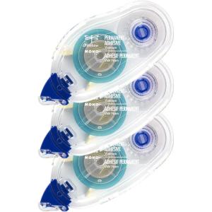 Tombow 62207 MONO Permanent Adhesive Refills, 3-Pack. Easy to Use Refills for a Strong, Instant Bond