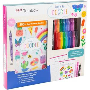 Tombow 72517 Learn to Doodle Kit