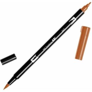 Tombow Dual Brush Pen Art Marker, 772 – Blush, 1-Pack (TOM56587)(Burnt Sienna)