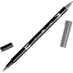 Tombow Dual Brush Pen Art Marker, 772 – Blush, 1-Pack (TOM56587)(Cool Gray 7)