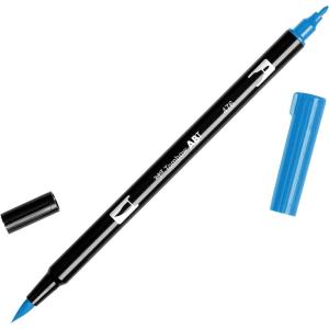 Tombow Dual Brush Pen Art Marker, 772 – Blush, 1-Pack (TOM56587)(Cyan)