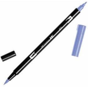 Tombow Dual Brush Pen Art Marker, 772 – Blush, 1-Pack (TOM56587)(Periwinkle)