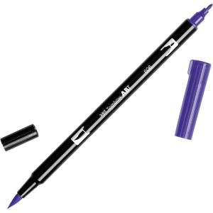 Tombow Dual Brush Pen Art Marker, 772 – Blush, 1-Pack (TOM56587)(Violet)