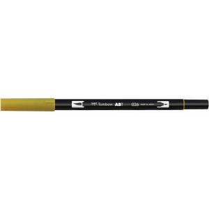 Tombow Dual Brush Pen Art Marker, 772 – Blush, 1-Pack (TOM56587)(Yellow Gold)