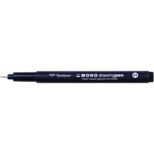 Tombow Mono Drawing Pen, 01 Tip Size, 12-Pack