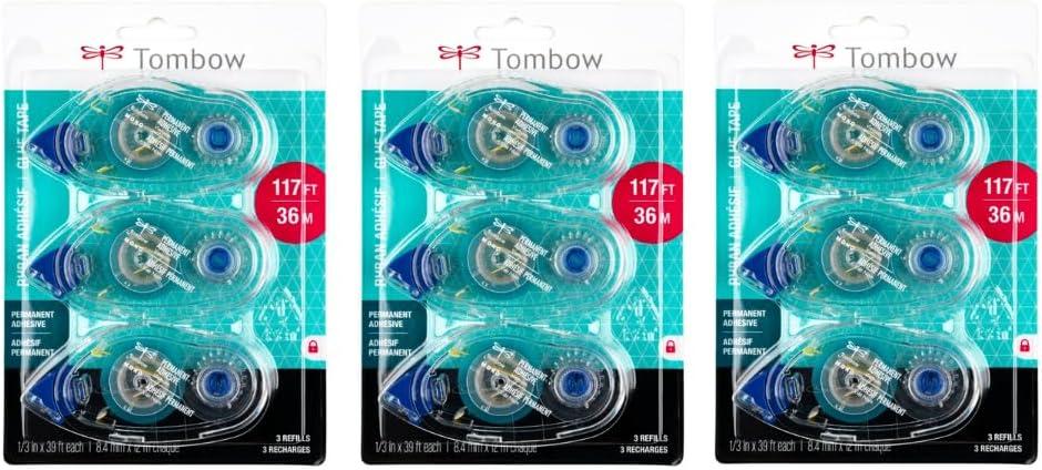 image:imageTombow Mono Permanent Adhesive Refills Value Pack 3 Pack 62207