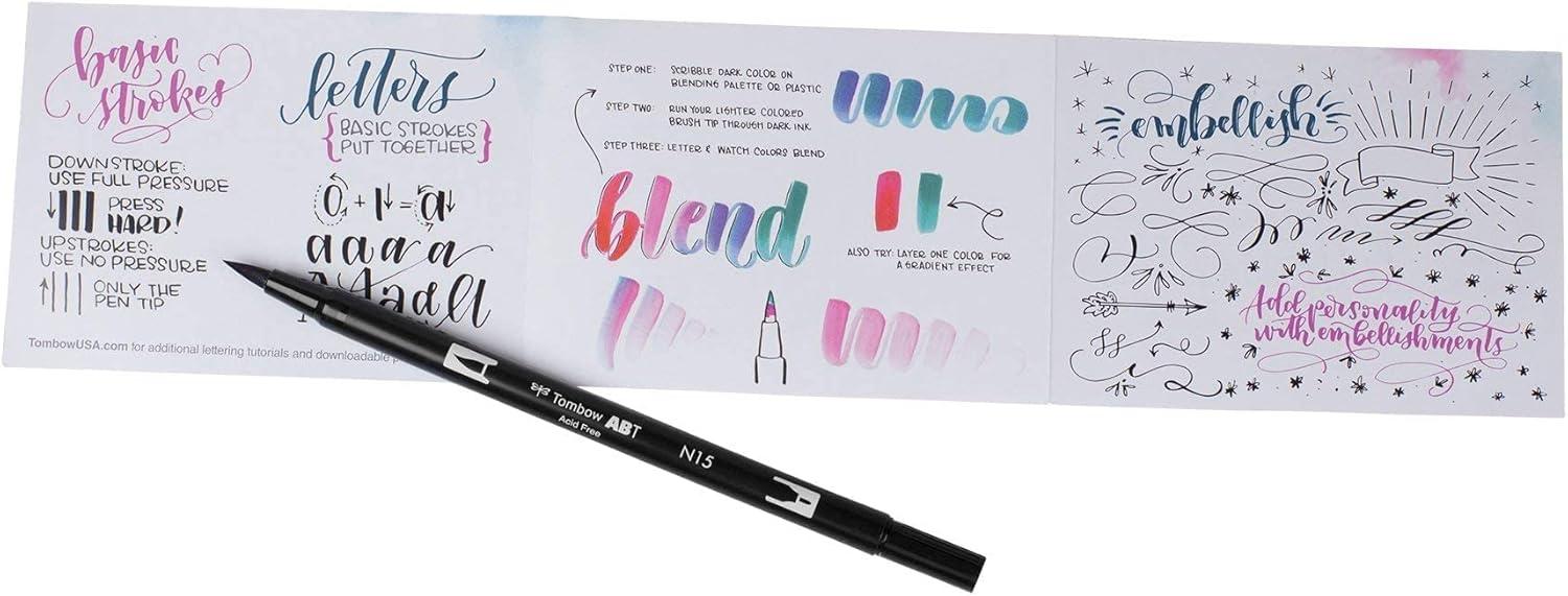 image:imageTombow 56191 Advanced Lettering Set Includes Need to Enhance Your Hand LetteringAdvanced Lettering Set