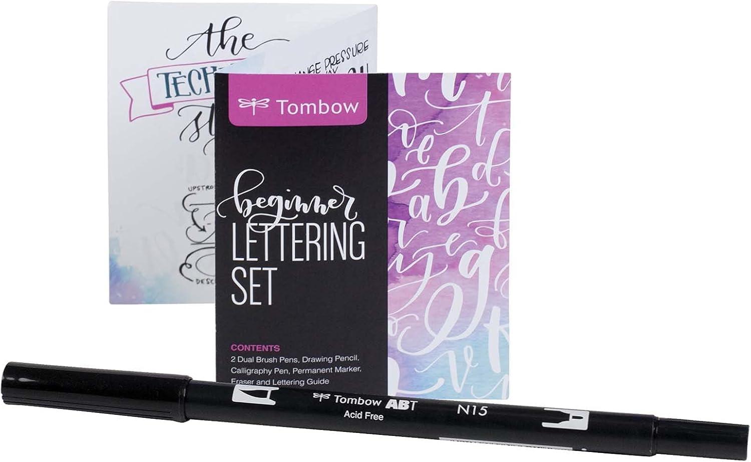 image:imageTombow 56191 Advanced Lettering Set Includes Need to Enhance Your Hand LetteringBeginner Lettering Set
