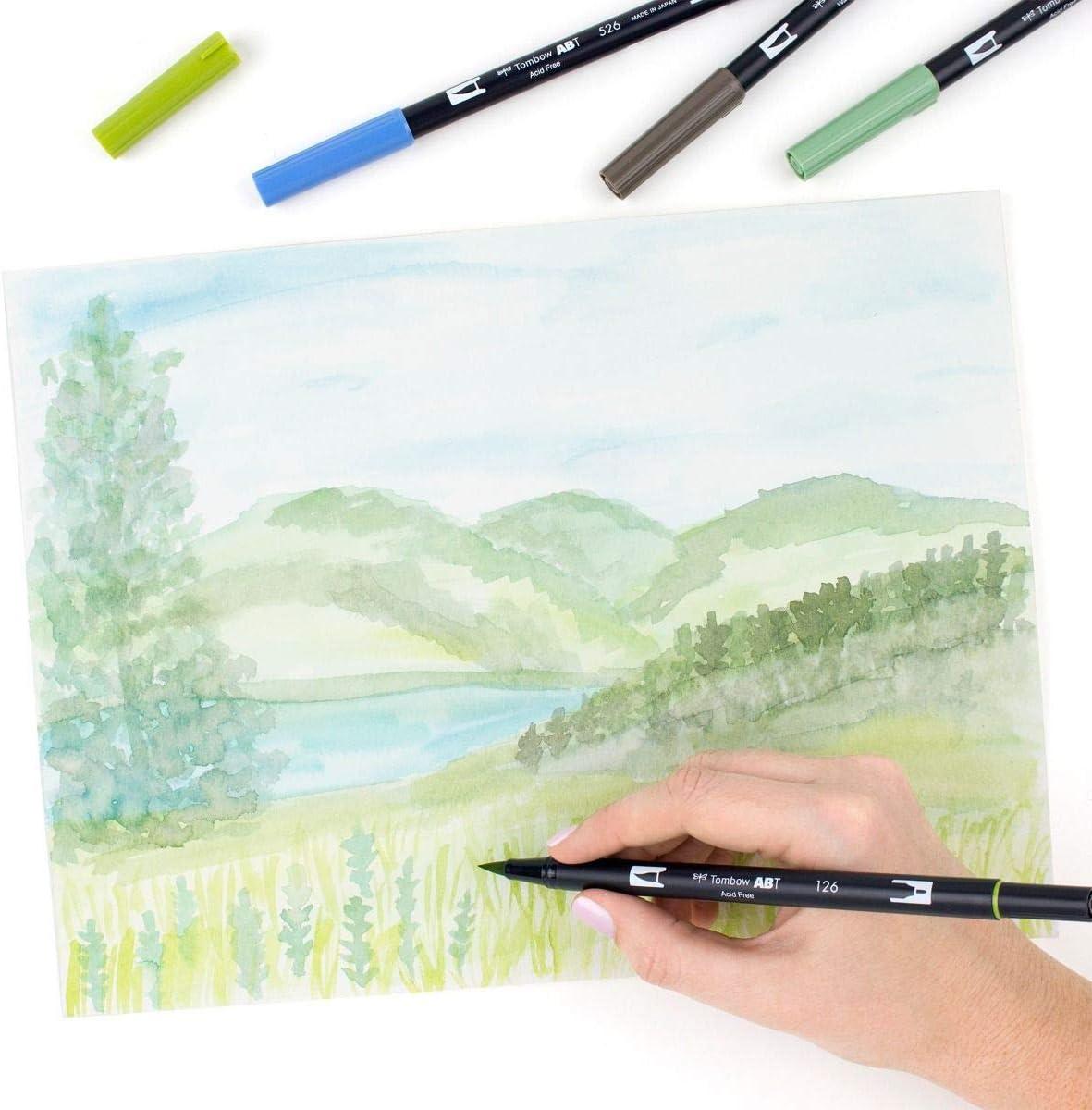 image:imageTombow ABT Dual Brush Pen set of 10 LANDSCAPE