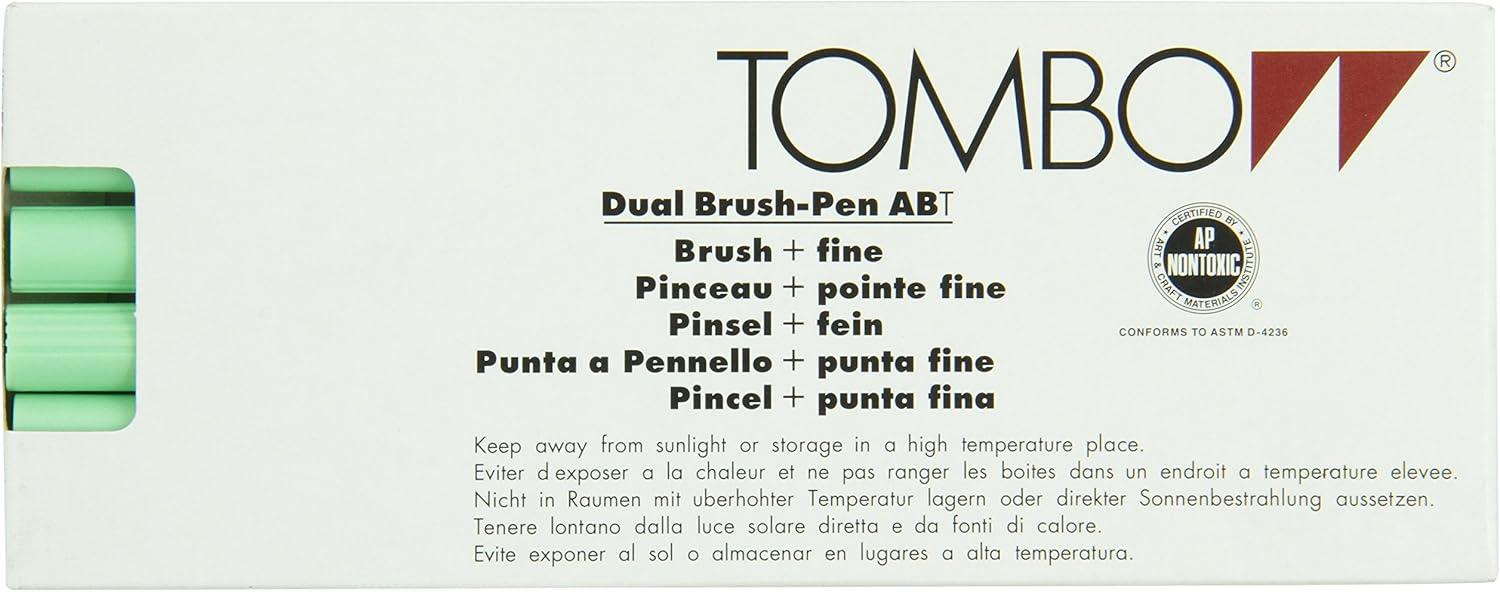 image:imageTombow Dual Brush Pens ABT N00 Set of 6 Pens Colorless Blender 56645Mint