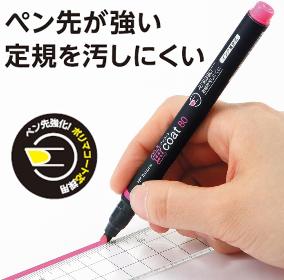 image:imageTombow Kay Coat DoubleSided Fluorescent Highlighter Pen 10 Color Set