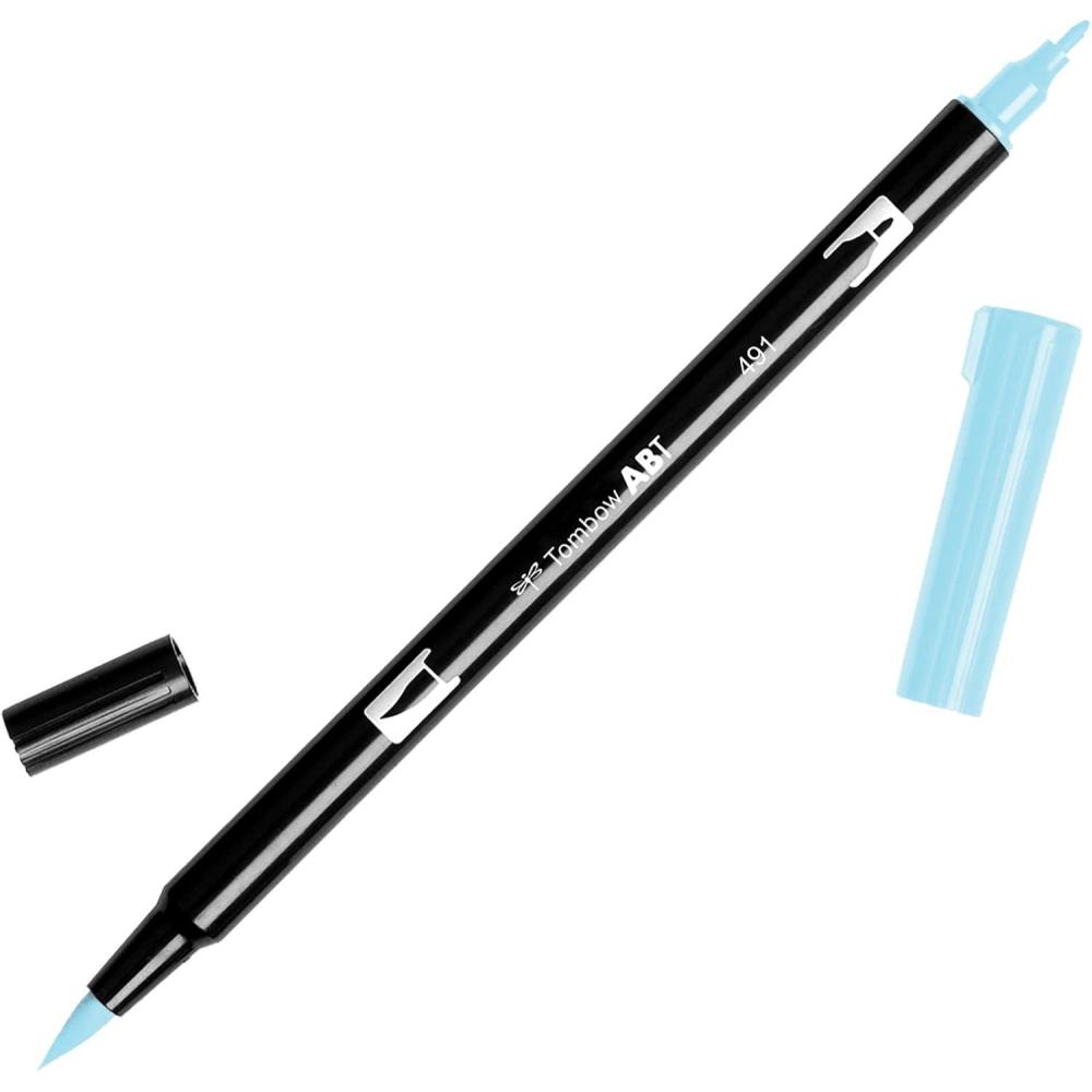 image:imageTombow 56575 Dual Brush Pen Art Marker 673 Orchid 1 Pack Blendable Brush amp Fine Tip MarkerGlacier Blue