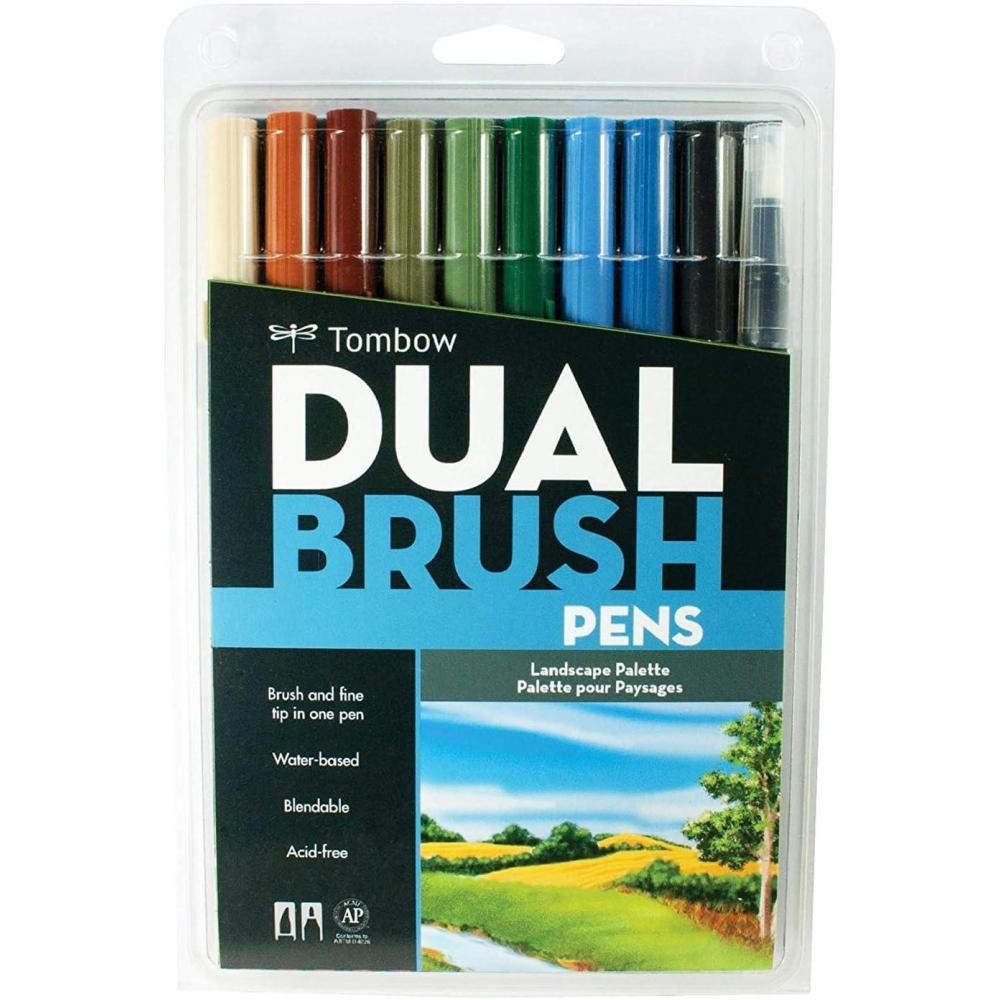 image:imageTombow ABT Dual Brush Pen set of 10 LANDSCAPE