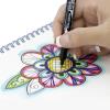 Tombow 56500 Mono Twin Tip Permanent Marker-Black, Black