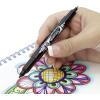 Tombow 56500 Mono Twin Tip Permanent Marker-Black, Black