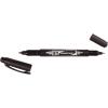 Tombow 56500 Mono Twin Tip Permanent Marker-Black, Black