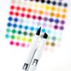 Tombow 56961 ABT PRO Alcohol Markers, Basic Palette, Set of 12 Colors – Dual Tip, Permanent Art Markers Feature Chisel and Brush Tips Perfect for Coloring, Sketching, and Illustration(Basic Palette)