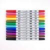 Tombow 56961 ABT PRO Alcohol Markers, Basic Palette, Set of 12 Colors – Dual Tip, Permanent Art Markers Feature Chisel and Brush Tips Perfect for Coloring, Sketching, and Illustration(Basic Palette)