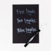 Tombow Brush Pen Fudenosuke pastel for black paper, white