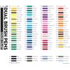 Tombow Dual Brush Pens, ABT N00, Set of 6 Pens, Colorless Blender (56645)(Colorless Blender)