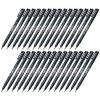 Tombow Fudenosuke Brush Pen (GCD-112), Soft Tip, Black Body, Value Set of 30