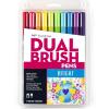 TOM56185 – Tombow Dual Brush Art Pen 10-piece Set – Bright Colors