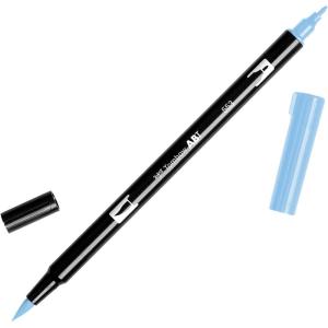 Tombow Dual Brush Pens, ABT N00, Set of 6 Pens, Colorless Blender (56645)(Mist Purple)
