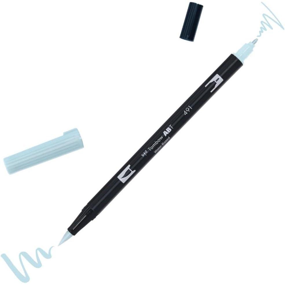 image:imageTombow Dual Brush Pen ABT N65 ABTN65491 Glacier Blue