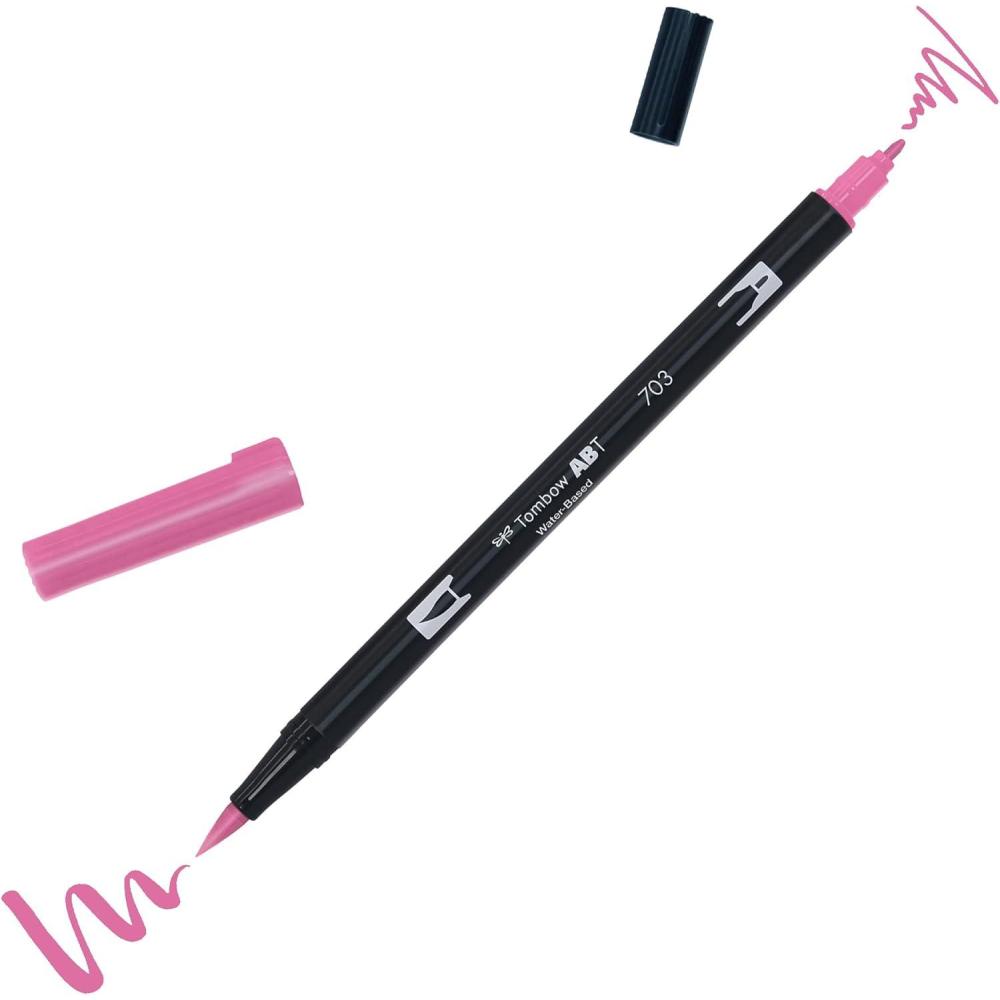 image:imageTombow Dual Brush Pen ABT N65 ABTN65703 Pink Rose
