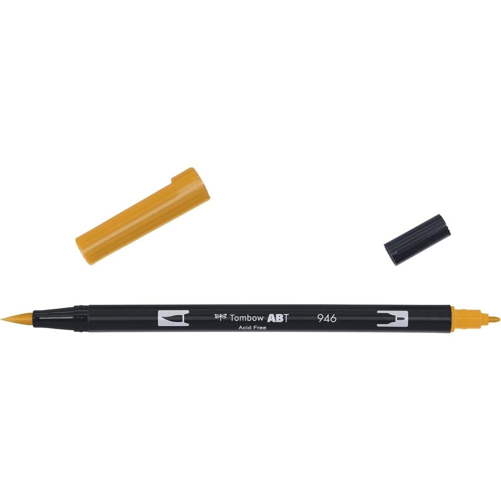 image:imageTombow Dual Brush Pen ABT N65 ABTN65946 Gold Ochre