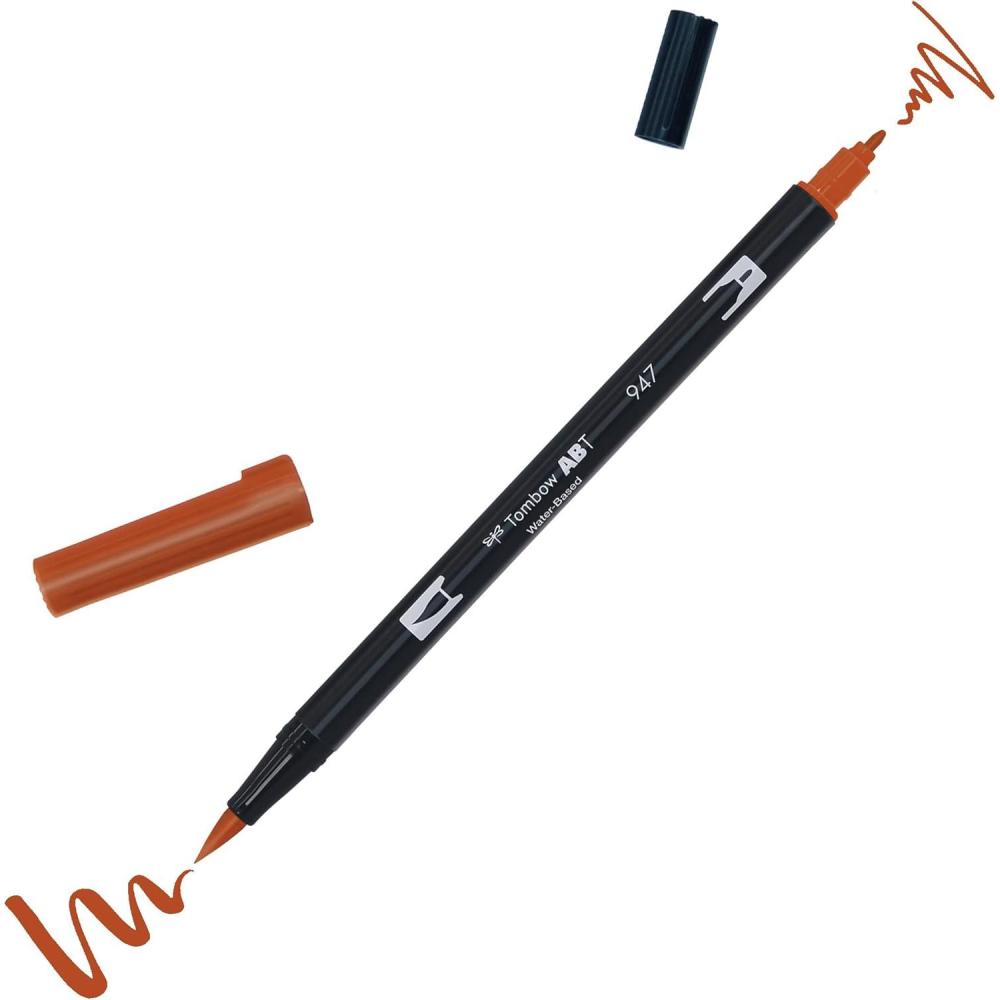 image:imageTombow Dual Brush Pen ABT N65 ABTN65947 Burnt Sienna