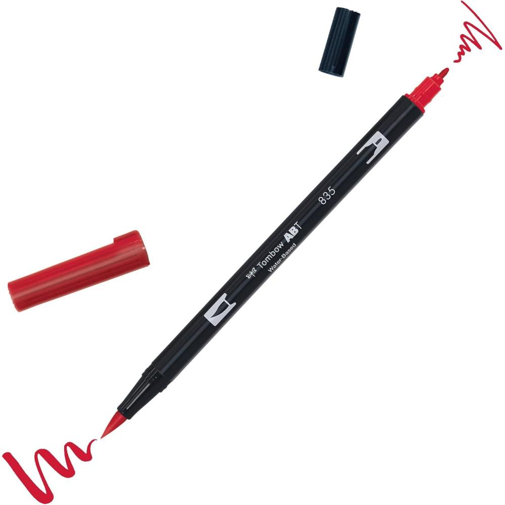 image:imageTombow Dual Brush Pen ABT N65 ABTN65Red 835  persimmon