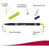 Tombow Dual Brush Pen, ABT, N65 (AB-TN65)(133 Chartreuse)