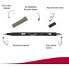 Tombow Dual Brush Pen, ABT, N65 (AB-TN65)(228 Grey Green)