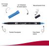 Tombow Dual Brush Pen, ABT, N65 (AB-TN65)(493 Reflex Blue)