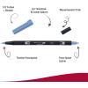Tombow Dual Brush Pen, ABT, N65 (AB-TN65)(526 True Blue)