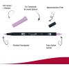 Tombow Dual Brush Pen, ABT, N65 (AB-TN65)(673 Orchid)