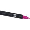 Tombow Dual Brush Pen, ABT, N65 (AB-TN65)(755 Rubine Red)