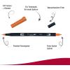 Tombow Dual Brush Pen, ABT, N65 (AB-TN65)(905 Orange)