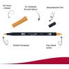 Tombow Dual Brush Pen, ABT, N65 (AB-TN65)(933 Orange)