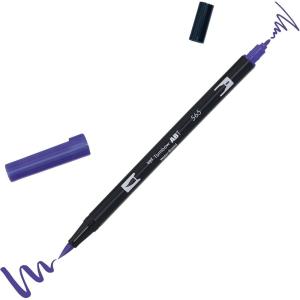 Tombow Dual Brush Pen, ABT, N65 (AB-TN65)(565 Deep Blue)