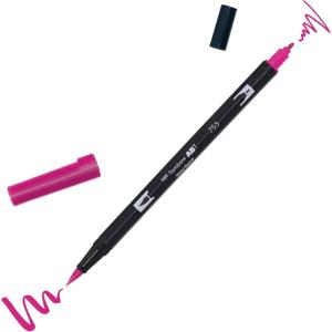 Tombow Dual Brush Pen, ABT, N65 (AB-TN65)(755 Rubine Red)