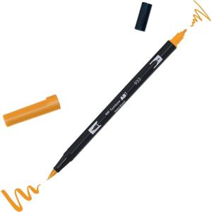 Tombow Dual Brush Pen, ABT, N65 (AB-TN65)(933 Orange)