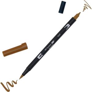Tombow Dual Brush Pen, ABT, N65 (AB-TN65)(969 Chocolate)