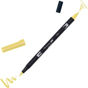 Tombow Dual Brush Pen, ABT, N65 (AB-TN65)(991 Light Ochre)