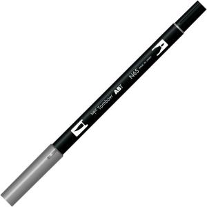 Tombow Dual Brush Pen, ABT, N65 (AB-TN65)(N65 Cool Grey 5)